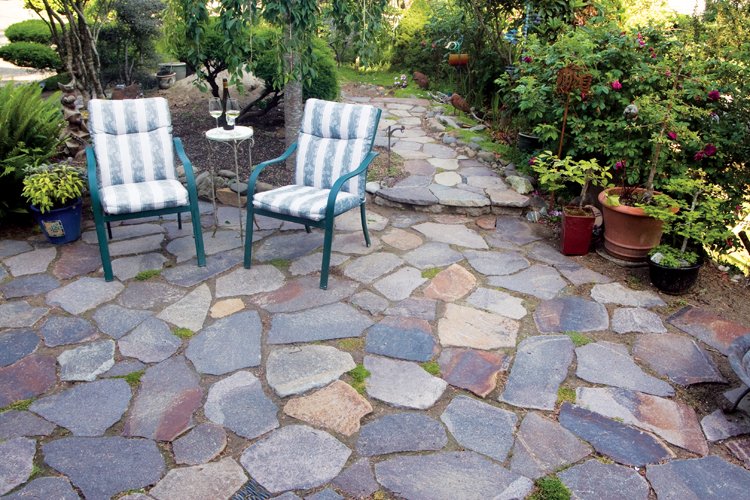 Discount Decorative Rock Laying Flagstone Boulder Placement